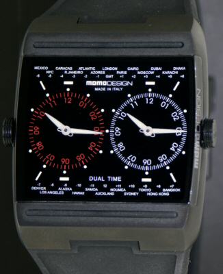 Momo Design Watches MD077BK-03BK-RB