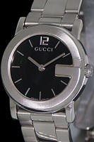 Pre-Owned GUCCI 101L STEEL QUARTZ