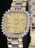 Pre-Owned GENEVE 14KT GOLD WITH DIAMONDS