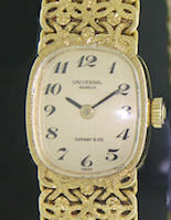 Pre-Owned UNIVERSAL GENEVE 18KT SOLID GOLD FINE FILIGREE