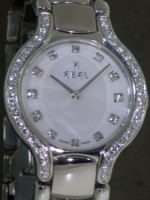 Pre-Owned EBEL BELUGA W/DIAMONDS MOP