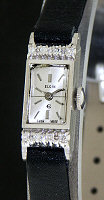 Pre-Owned ELGIN 10KT WHITE GOLD CASE