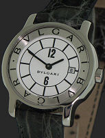 Pre-Owned BVLGARI SOLOTEMPO STEEL QUARTZ