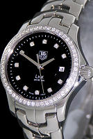 Pre-Owned TAG HEUER LINK DIAMOND BEZEL & DIAL