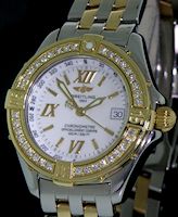 Pre-Owned BREITLING B-CLASS WITH DIAMOND BEZEL