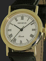 Pre-Owned GENEVE CLASSIC ROMAN STYLE 14KT GOLD