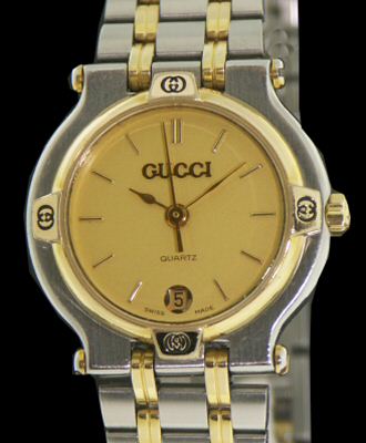 Gucci Two Tone Swiss Quartz 9000l - Pre 
