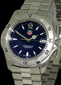 ... Tag Heuer 2000 Professional Diver wk1313-0 - Pre-Owned Ladies Watches