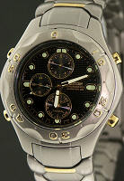 Pre-Owned CITIZEN TITANIUM CHRONO DIVERS