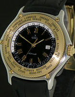 Pre-Owned EBEL VOYAGER AUTOMATIC WORLD TIME