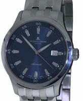 Pre-Owned JACQUES LEMANS STAINLESS STEEL AUTOMATIC BLUE
