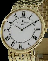 Pre-Owned BAUME & MERCIER 14KT GOLD CASE AND BRACELET
