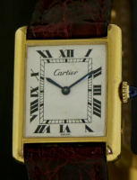 Pre-Owned CARTIER MANUAL WIND TANK
