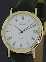 Pre-Owned MOVADO 14KT SOLID GOLD CASE QUARTZ