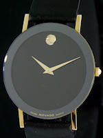 Pre-Owned MOVADO ULTRA-THIN MUSEUM BORDERLESS