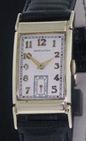 Pre-Owned HAMILTON 14KT GOLD GILMAN