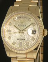 Pre-Owned ROLEX 18KT PRESIDENT