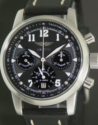 Poljot Aviator Chronograph 221-11820 - Pre-Owned Mens Watches