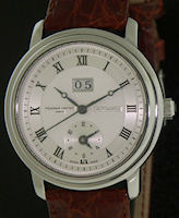 Pre-Owned FREDERIQUE CONSTANT BIG DATE 2 TIME ZONE AUTOMATIC