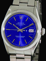 Pre-Owned ROLEX BLUE DIAL DATE CHRONOMETER