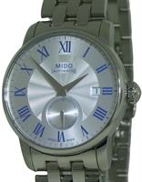 Pre-Owned MIDO BARONCELLI II SILVER/BLUE