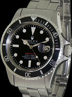 Pre-Owned ROLEX RARE SUBMARINER W/ RED LETTERS