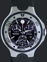 Pre-Owned MOVADO 800 THERMORESIN STRAP CHRONO