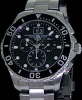Pre-Owned TAG HEUER AQUARACER BIG DATE CHRONOGRAPH
