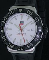 Pre-Owned TAG HEUER FORMULA 1 WHITE DIAL DIVER