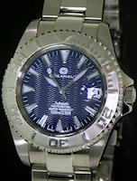 Pre-Owned OCEANAUT SUBMATIC BLUE WAIVE DIAL