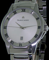 Pre-Owned MAURICE LACROIX MIROS SILVER DIAL QUARTZ