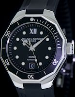 Pre-Owned BAUME & MERCIER RIVERA AUTOMATIC DIVER RUBBER