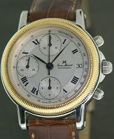 Pre-Owned JEAN MARCEL 18KT GOLD BEZEL CHRONOGRAPH