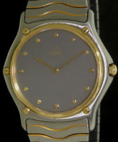Pre-Owned EBEL WAVE 18KT GOLD AND STEEL