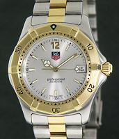Pre-Owned TAG HEUER DIVERS 2000 SILVER DIAL