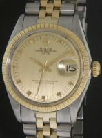 Pre-Owned ROLEX DATE 14KT/ STEEL