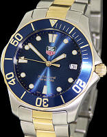 Pre-Owned TAG HEUER AQUARACER QUARTZ BLUE DIAL