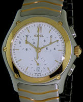 Pre-Owned EBEL CLASSIC WAVE 18KT/STEEL SPORT