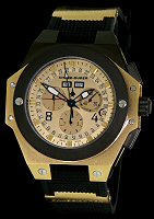 Pre-Owned CHASE-DURER CONQUEST CHRONO YELLOW GOLD