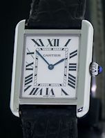 Pre-Owned CARTIER TANK SOLO STEEL QUARTZ