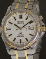 Pre-Owned SEIKO KINETIC TITANIUM LUMINOUS DIAL