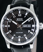 Pre-Owned MIDO MULTIFORT BLACK DIAL ARABIC