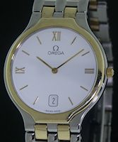 Pre-Owned OMEGA DEVILLE 18KT GOLD AND STEEL