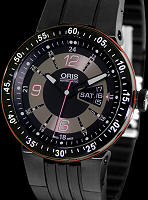 Pre-Owned ORIS WILLIAMS F1 BLACK AND RED