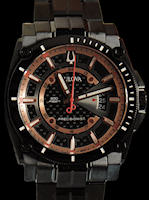 Pre-Owned BULOVA CHAMPLAIN ALL BLACK STEEL