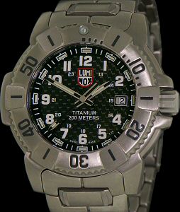 Luminox Evo Navy Seals Titanium Carbon a6602 - Pre-Owned Mens Watches