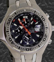 Pre-Owned CITIZEN TITANIUM AQUALAND DEPTH-SENSOR