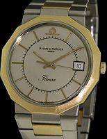 Pre-Owned BAUME & MERCIER 18KT GOLD AND STEEL RIVIERA