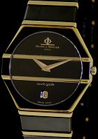 Pre-Owned BAUME & MERCIER GOLD AND BLACK TUNGSTEN STEEL