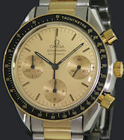 Pre-Owned OMEGA SPEEDMASTER AUTO18KT  & STEEL